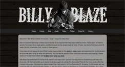 Desktop Screenshot of billyblaze.net